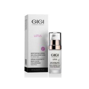 12544 Сыворотка с гиалуроновой кислотой GIGI Lotus Beauty Moisturizing Serum with Hyaluronic Acid, 30 мл