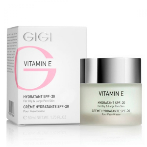 47508 Увлажняющий крем для жирной кожи GIGI Vitamin E Hydratant SPF 20, 50 мл